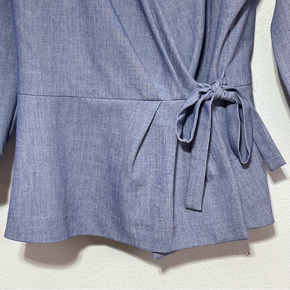Halogen Wrap Blouse - Picture 6 of 7